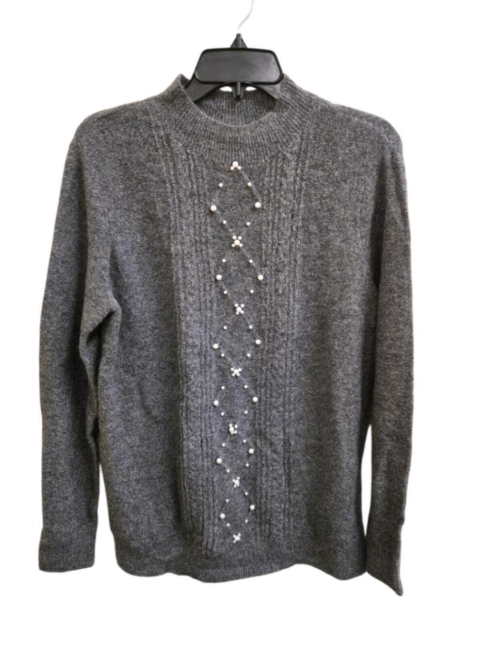 Excellent M Gray Elle Sweater